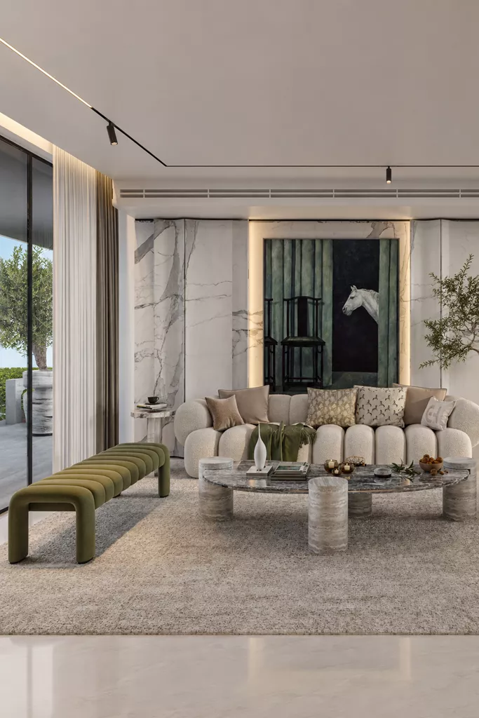 Spacious living at Elan JW Marriott Residences